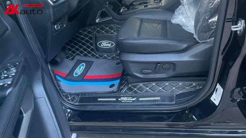 Thảm trải sàn 6D cho xe Everest