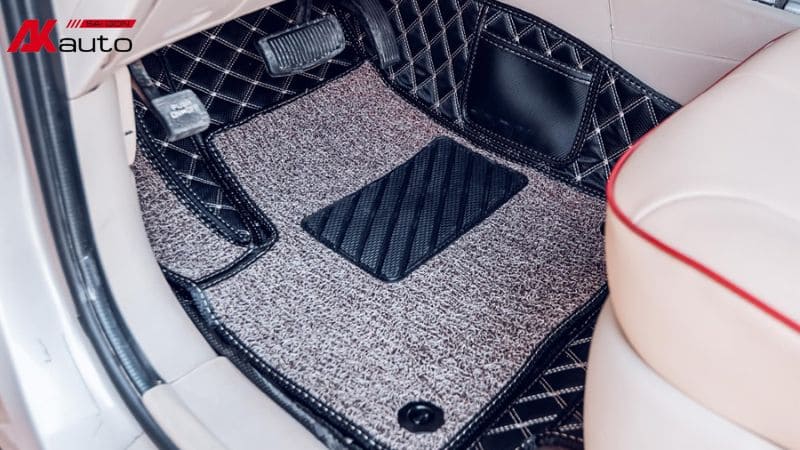 Thảm lót sàn 6D cho Santafe