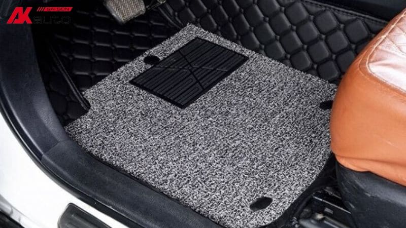 Thảm lót sàn 6D trang bị trên xe Tucson