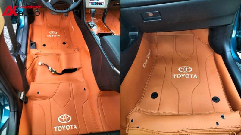 Xu hướng sử dụng thảm lót sàn ô tô 360 độ ngày càng tăng