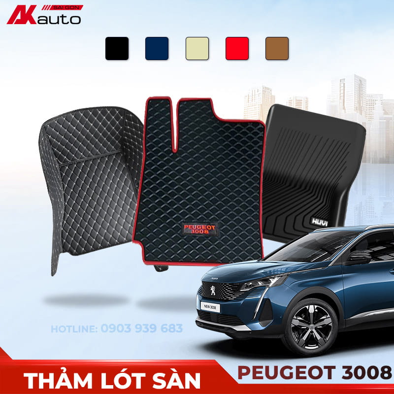 Thảm lót sàn Peugeot 3008