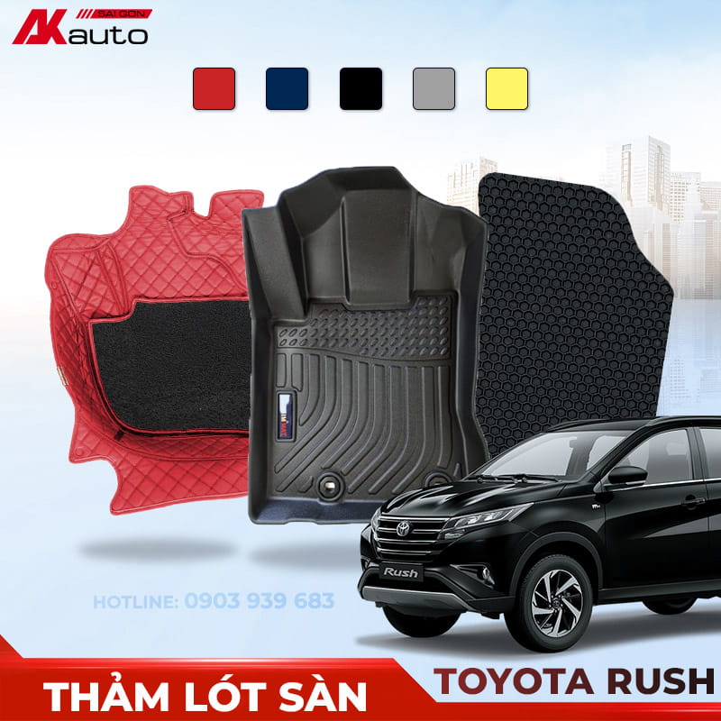 Thảm lót sàn Toyota Rush