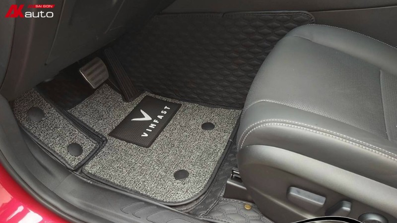 Thảm lót sàn VF8 6D giúp nâng tầm không gian nội thất