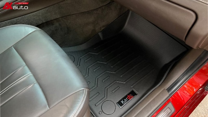 Thảm lót sàn VF8 bằng nhựa TPE, dễ dàng vệ sinh