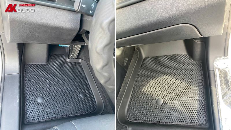 Thảm Macsim nhựa đúc khuôn phối thảm tổ ong PBR chống bám bẩn