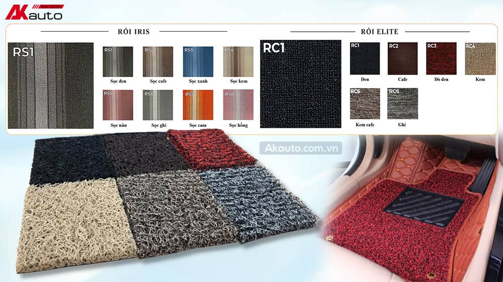 Thảm rối lót sàn ô tô