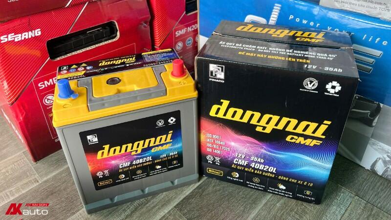 Bình ắc quy ô tô Đồng Nai