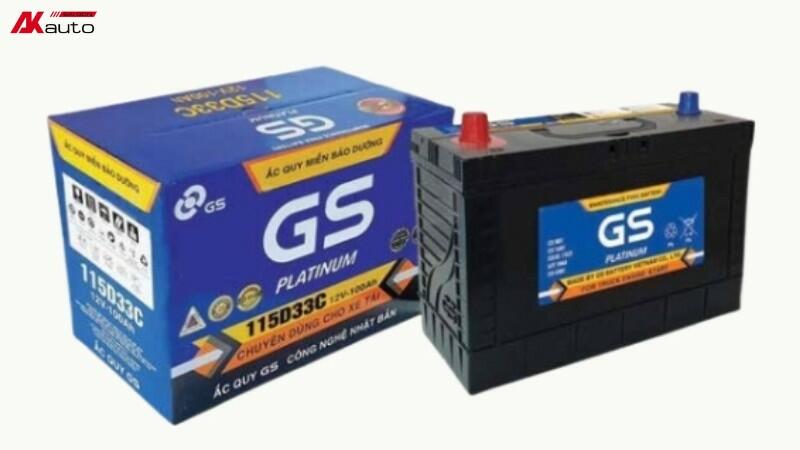 Bình ắc quy ô tô GS