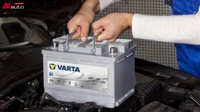 Bình ắc quy ô tô Varta