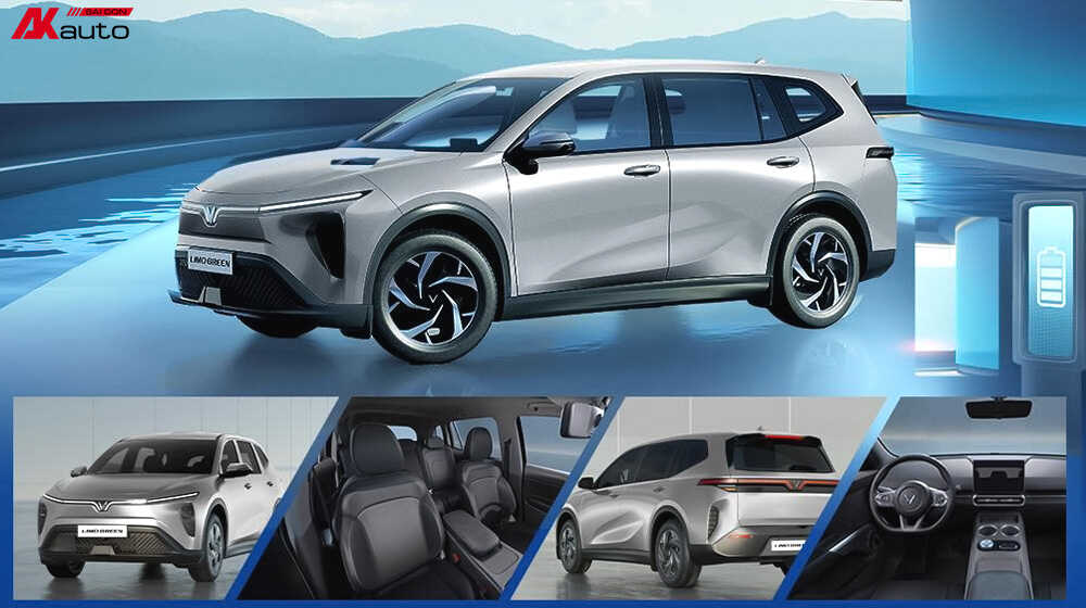 Mẫu xe VinFast Limo Green vừa mới ra mắt thị trường Việt