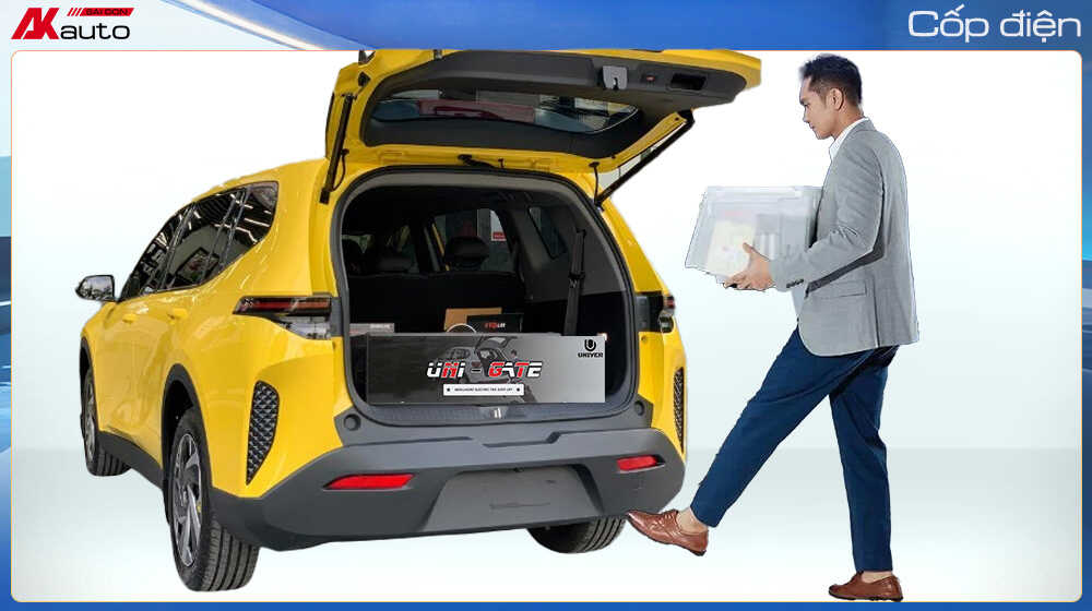 Phụ kiện cốp điện cho ô tô VinFast Limo Green