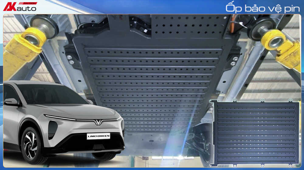 Tấm ốp bảo vệ pin Limo Green