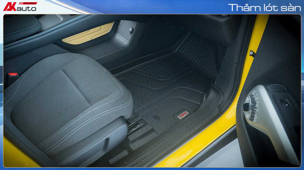 Thảm lót sàn giữ khoang nội thất Limo Green luôn sạch sẽ, gọn gàng