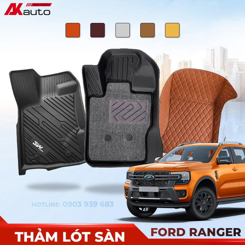 Thảm Lót Sàn Ford Ranger