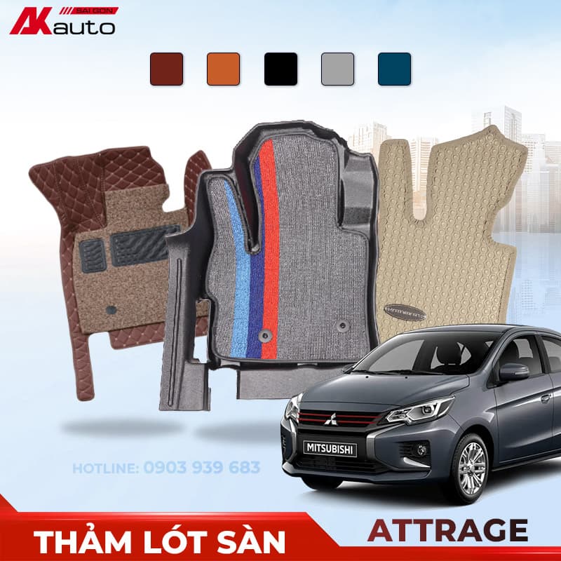 Thảm Lót Sàn Mitsubishi Attrage