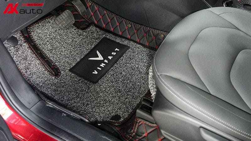 Mẫu thảm trải sàn cho xe Vinfast E34 cao cấp