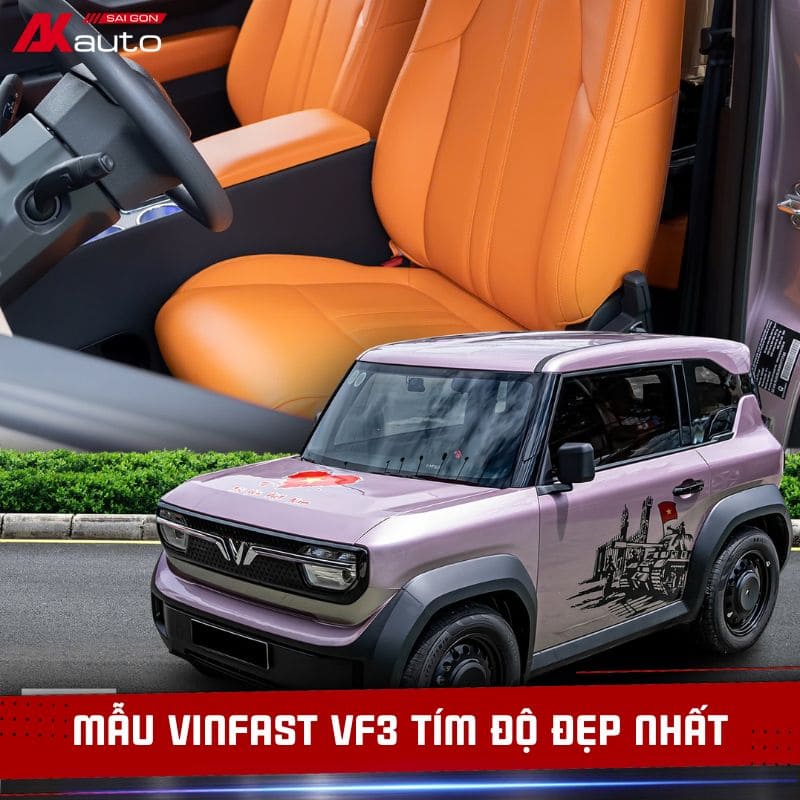 VF3 Tím Độ Mẫu Đẹp Nhất