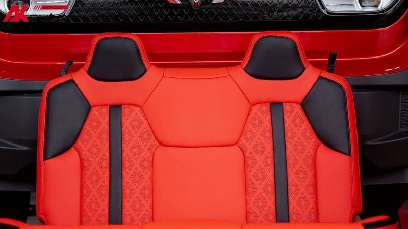 Bọc lại ghế da cho VF3 đỏ