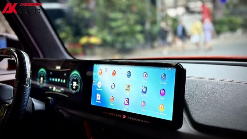 Không gian sang trọng, tăng tiện ích cho chủ xe VF3 tím