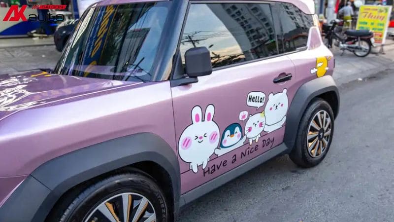 Bản độ dễ thương cho VF3 tím