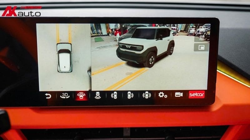 Camera 360 giúp chủ xe làm chủ được các điểm mù