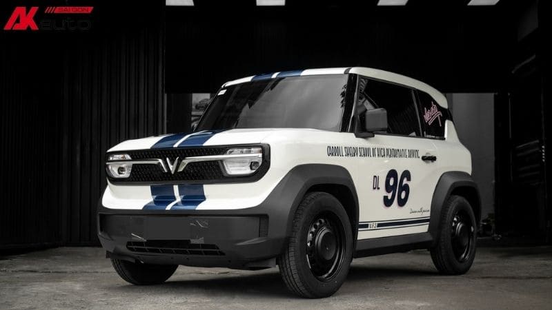 VF3 trắng độ theo phong cách thể thao năng động