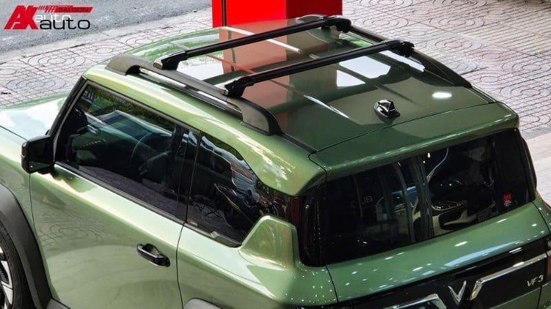 Baga nóc tăng khả năng chở đồ cho VF3 khi di chuyển xa, đi du lịch,...