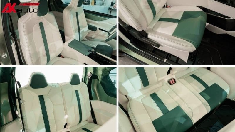 Không gian nội thất thay đổi diện mạo khi bọc lại ghế da