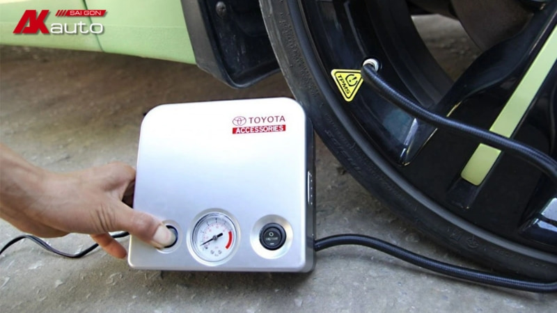 Bơm lốp mini giúp người lái chủ động hơn trong quá trình sử dụng