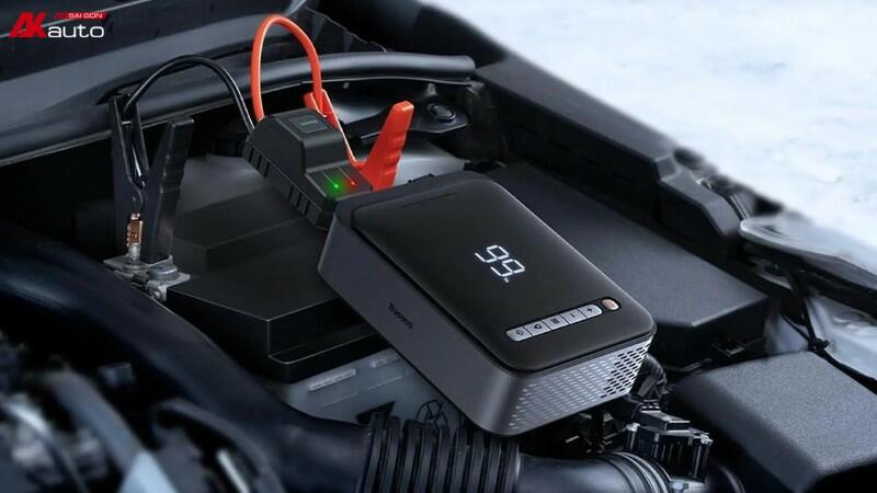 Bộ kích bình ô tô Baseus Super Energy 2in1