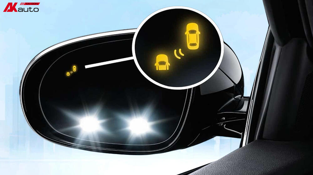 Lắp cảnh báo điểm mù, hỗ trợ lái xe an toàn cho Mitsubishi Destinator