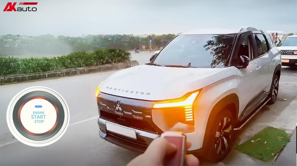 Trang bị bộ đề nổ từ xa cho xe hơi Mitsubishi Destinator