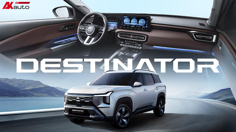 Mitsubishi Destinator là dòng SUV tầm trung mới ra mắt tại Việt Nam
