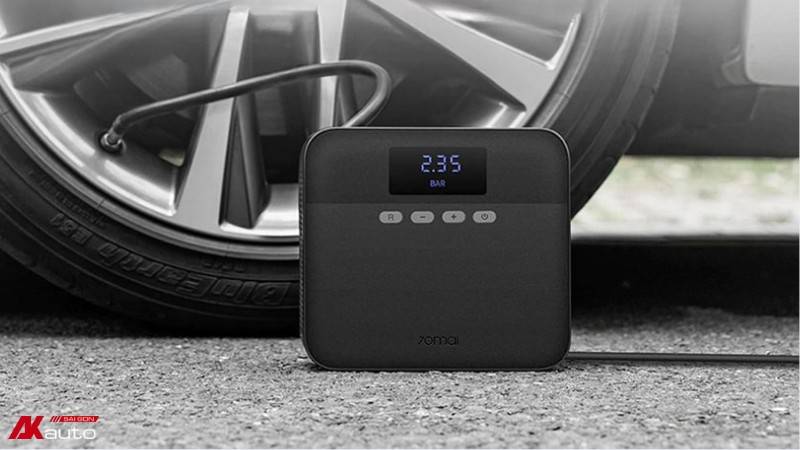 Trang bị bơm lốp để xử lý nhanh các tình huống xẹp lốp