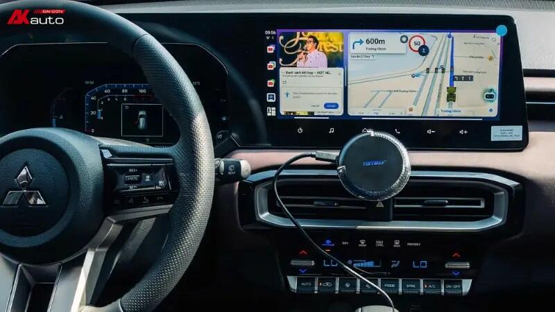 Android Box Mitsubishi Destinator giúp chuyển màn hình zin thành màn hình Android