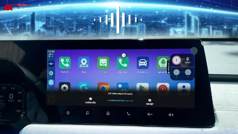 Android Box Mitsubishi Destinator cho phép điều khiển bằng giọng nói thông minh