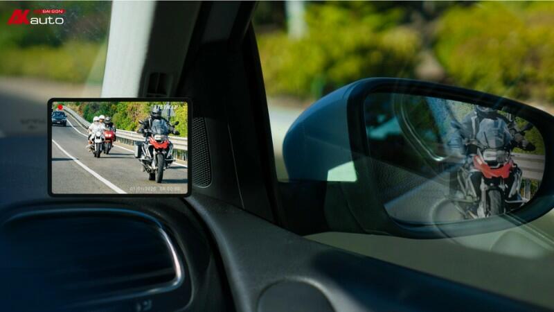 Camera gương điện tử Vietmap SC620 cảnh báo điểm mù, hỗ trợ lái xe an toàn