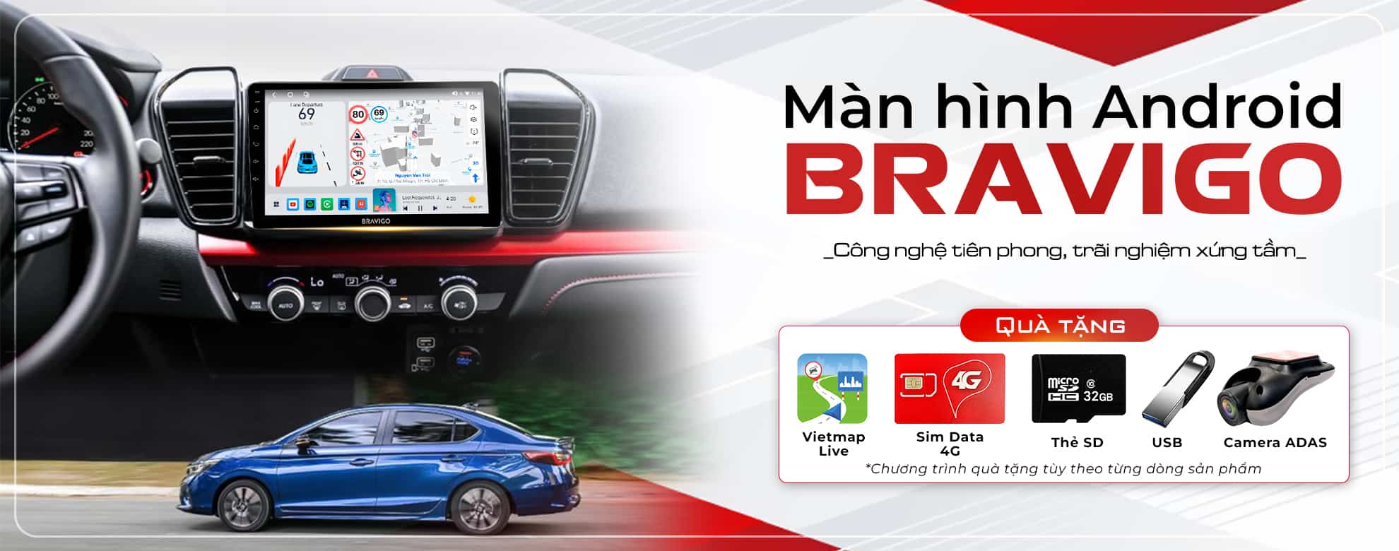 Banner Màn Hình Bravigo - AKauto