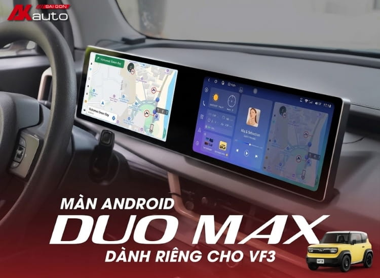 Nâng cấp màn hình Bravigo DuoMax VF3 giúp tăng tiện ích, giải trí và kết nối