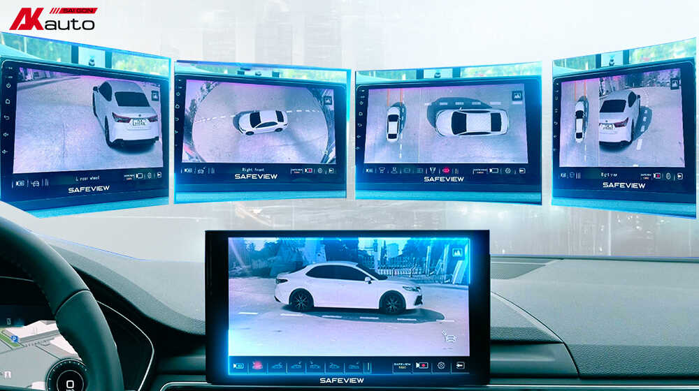 Màn hình android ô tô Safeview