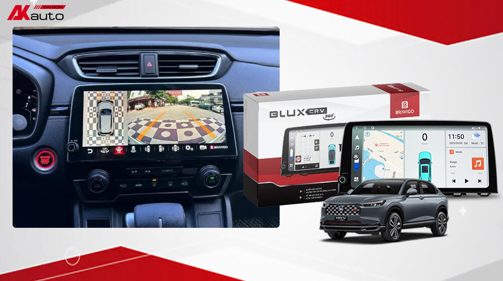Màn hình Bravigo dành riêng cho xe Honda CR-V
