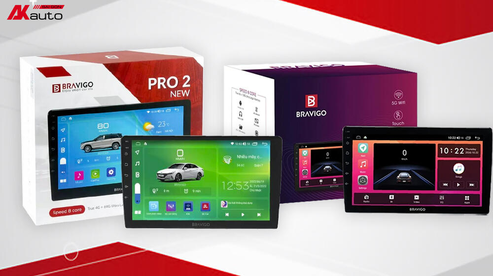 Màn hình Bravigo Pro 2 New và Ultra Pro