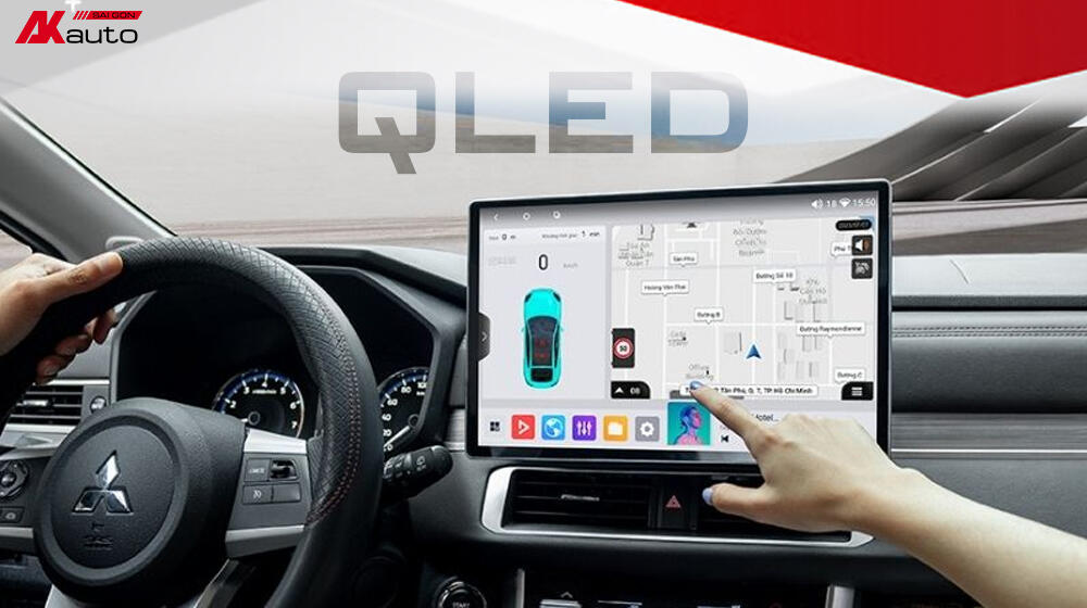 Màn hình Bravigo tích hợp công nghệ QLED, chất lượng hình ảnh sắc nét, màu sắc chân thực
