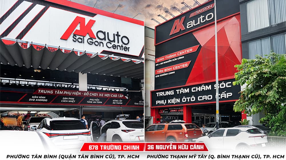 AKauto độ đèn bi gầm ô tô chuyên nghiệp tại TP.HCM