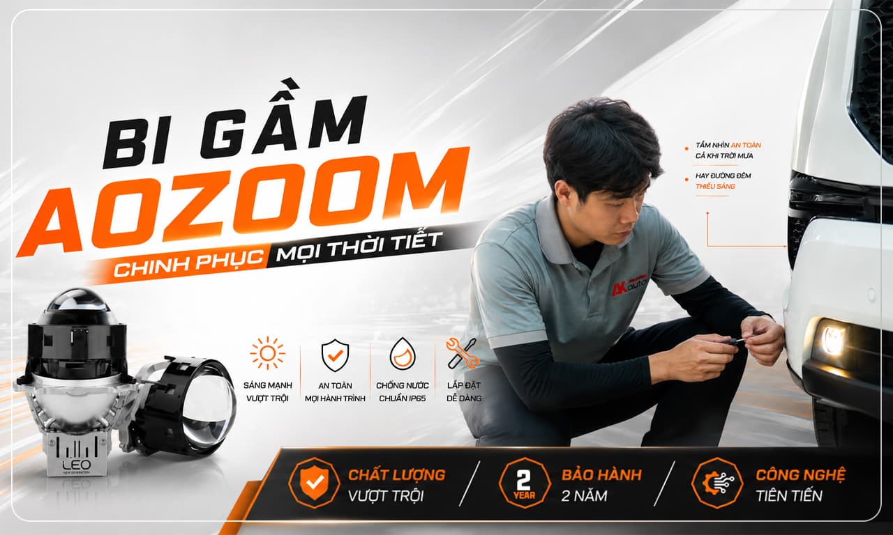 Đèn Led Bi Gầm Aozoom- AKauto mb