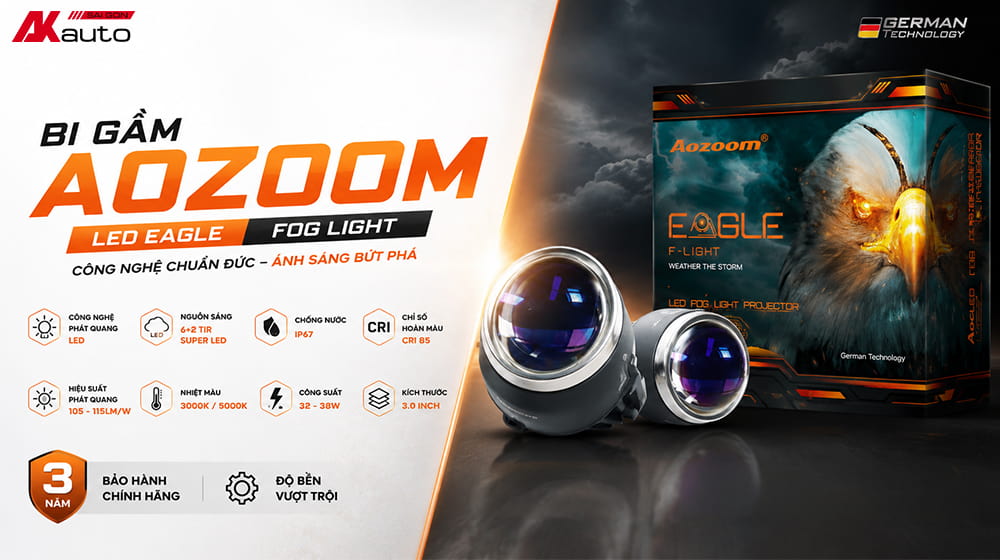 Đèn bi gầm Aozoom LED Eagle Fog Light