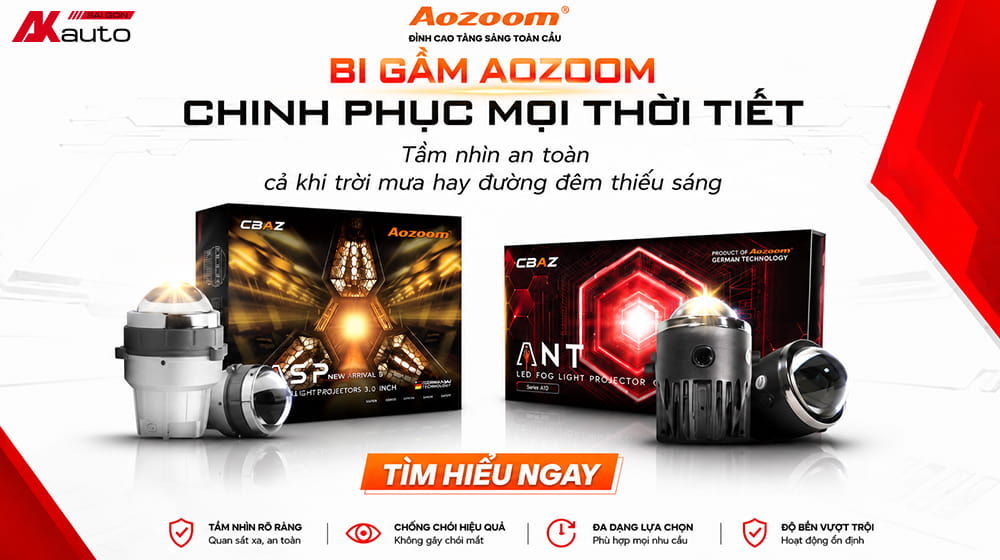 Bi gầm ô tô của thương hiệu Aozoom