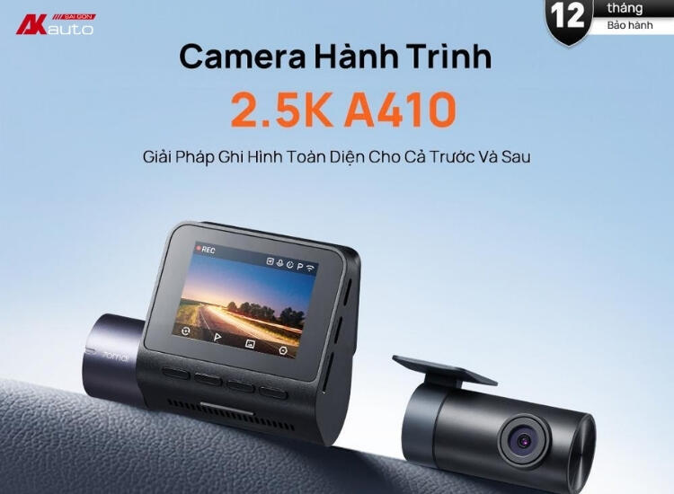 Camera hành trình 70mai A410 sở hữu độ phân giải cao