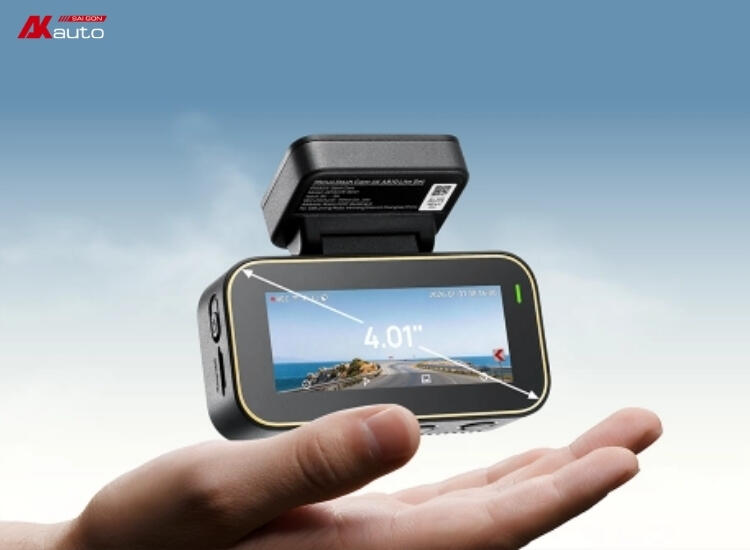 Camera hành trình 70mai A810 Lite sở hữu thiết kế nhỏ gọn, màn hình hiển thị 4.01 inches