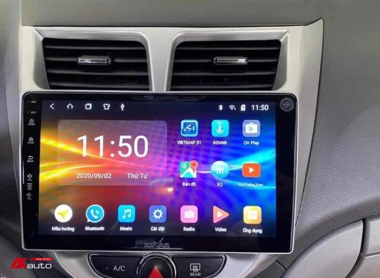 Lỗi màn hình android ô tô không nhận GPS